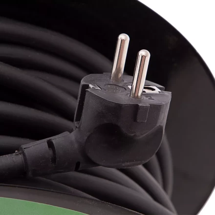 Удлинитель силовой 30 м, 16А, тип УХз16, КГ 3 x 1.5 мм, на стальной катушке, 4 розетки Сибртех 95876 купить в Урае