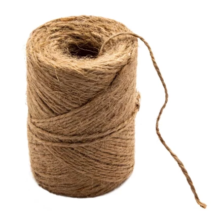 Шнур банковский джутовый 100 м, в диспенсере, вес 120 гр +- 10%, Россия Сибртех 94156 купить в Урае