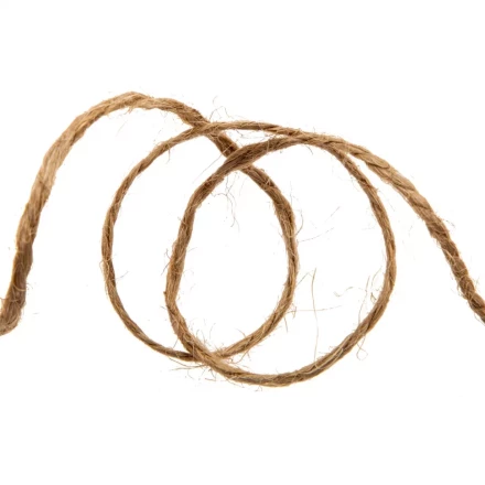 Шнур банковский джутовый 100 м, в диспенсере, вес 120 гр +- 10%, Россия Сибртех 94156 купить в Урае