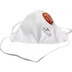 Полумаска фильтрующая DEXX противоаэрозольная, многослойная, с клапаном, FFP1 11102