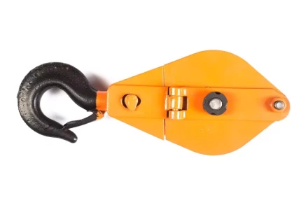 Блок монтажный однорольный с  крюком TOR HQG(L) K1-0,5 т с откидной щекой (G) 11505 купить в Урае