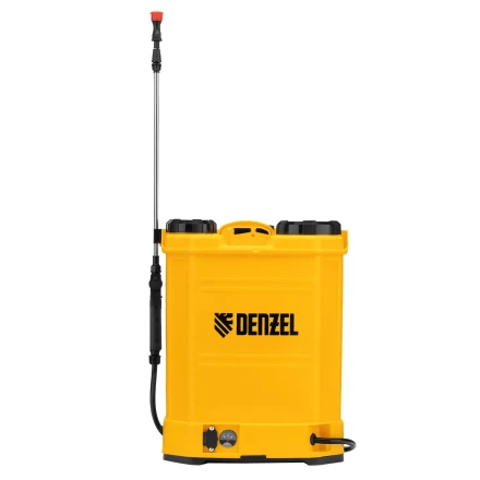 Опрыскиватель ранцевый аккумуляторный Denzel D-16LA, 16 л, 12 В, 8 Ач 64789 купить в Урае