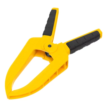 Струбцина клещеобразная Denzel, удлиненная 50 х 80 мм двухкомпонентные рукоятки, 20789 купить в Урае