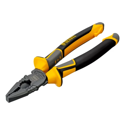 Плоскогубцы комбинированные 205 мм Denzel 17082, трехкомпонентные рукоятки купить в Урае