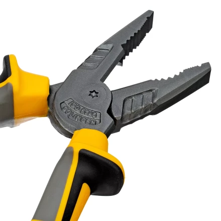 Плоскогубцы комбинированные 205 мм Denzel 17082, трехкомпонентные рукоятки купить в Урае