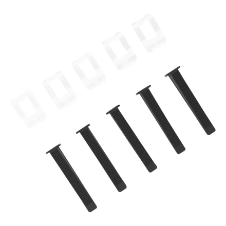 Комплект зажим + клин для системы выравнивания плитки СВП Ворота, 40/40 шт. в пакете Matrix 88117 купить в Урае