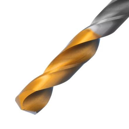 Сверло спиральное по металлу Denzel 7,5 x 109 мм, Р6М5, Golden Tip, 718238 купить в Урае