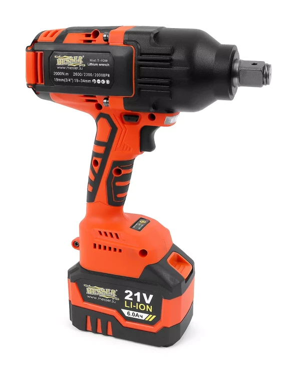 Аккумуляторный ударный гайковерт MESSER T9200 2000Нм 6Ач купить в Урае