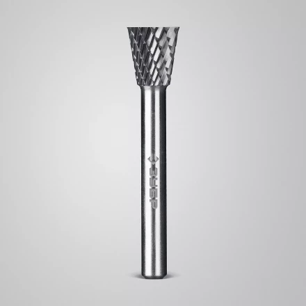 Зубр Твердосплавная борфреза N - обратный конус, 12 х 13 мм, угол 30° (28812-12-13) купить в Урае