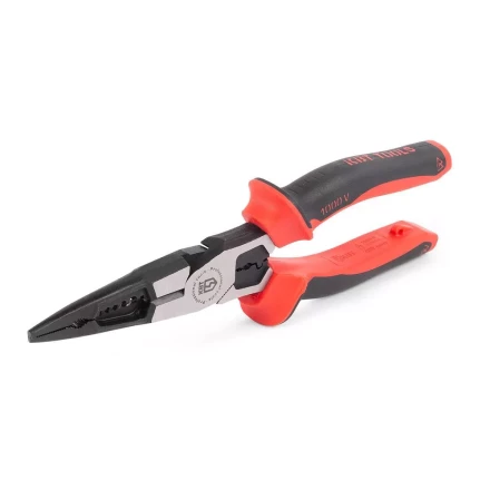 Мультитул-длинногубцы диэлектрические КВТ 200 мм, серия СТАНДАРТ (87298) купить в Урае