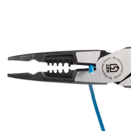 Мультитул-длинногубцы диэлектрические КВТ 200 мм, серия СТАНДАРТ (87298) купить в Урае