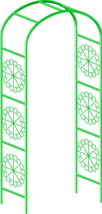 Арка садовая декоративная для вьющихся растений, 228х130см  PALISAD 69121 купить в Урае