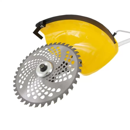 Триммер бензиновый DTL-43, 43 см3, неразъемная штанга, состоит из 2 частей Denzel 96263 купить в Урае