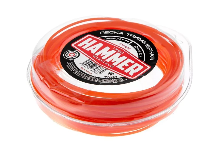 Леска для триммеров HAMMER 216-828 купить в Урае