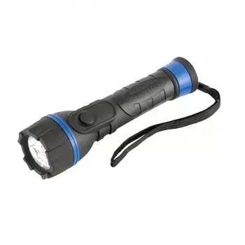 Фонарь светодиодный прорезиненный ударопрочный корпус 3 LED 2хАА Stern 90515 купить в Урае