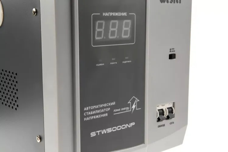 Стабилизатор напряжения WESTER STW5000NP купить в Урае