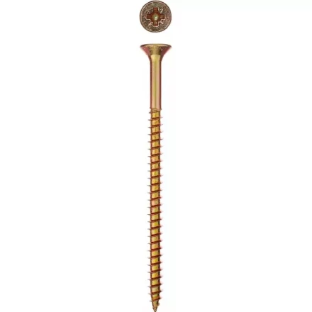 Шурупы ЗУБР &quot;МАСТЕР&quot; по дереву желтопассивированные, 5.0x70мм, 15шт 300396-50-070 купить в Урае