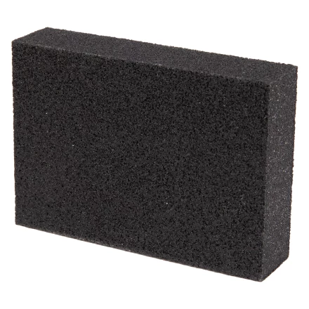 Губка для шлифования, 100 х 70 х 25 мм, средняя жесткость, P 100, Сибртех 757017 купить в Урае