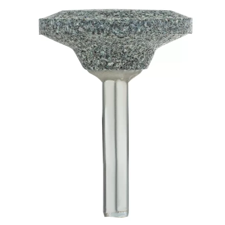 Шарошка абразивная, диск, 32 x 12 мм, для дрели,  хвостовик d6 мм, 63С Denzel 76024 купить в Урае