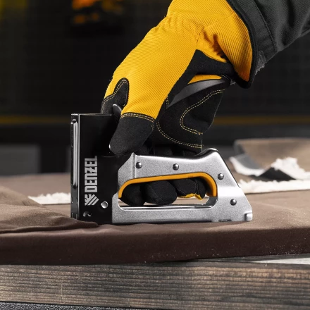 Скобы Denzel 12 мм, для мебельного степлера, тип 53, 2000 шт. 41103 купить в Урае