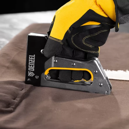 Скобы Denzel 12 мм, для мебельного степлера, тип 53, 2000 шт. 41103 купить в Урае