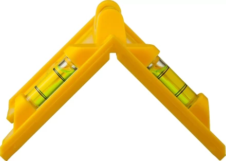 Уровень-угольник STAYER &quot;MASTER&quot; &quot;POSTLevel&quot; пластмассовый с магнитом, 3 ампулы 3456_z01 купить в Урае