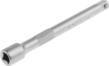 Удлинитель ЗУБР &quot;МАСТЕР&quot; для торцовых головок (1/4&quot;), Cr-V, хроматированное покрытие, 100мм 27722-100 купить в Урае