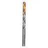 Сверло спиральное по металлу Denzel 8 x 117 мм, Р6М5, Golden Tip, 718239 купить в Урае