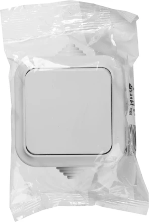 Выключатель STAYER &quot;MASTER&quot; &quot;MAXIMA&quot; одноклавишный, IP54, 6А, 220В 54301-W купить в Урае