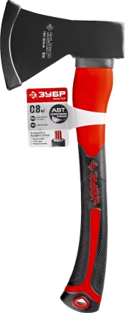 Топор ЗУБР &quot;МАСТЕР&quot; кованый с двухкомпонентной стеклопластиковой рукояткой, 0,8кг 2061-08 купить в Урае