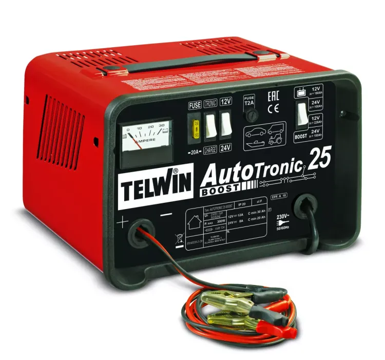 Зарядное устройство Telwin AUTOTRONIC 25 BOOST 230V 12V/24V купить в Урае