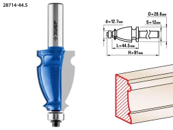 Фрезы кромочные фигурные №3 серия ПРОФЕССИОНАЛ