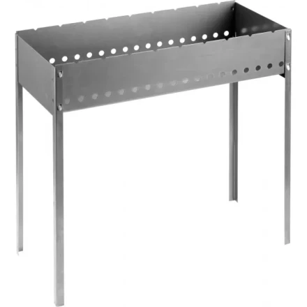 Мангал  GRINDA &quot;BARBECUE&quot;, усиленный, толщина 1,5мм, 700х300х700мм 427783 купить в Урае
