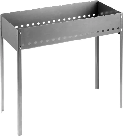 Мангал  GRINDA &quot;BARBECUE&quot;, усиленный, толщина 1,5мм, 700х300х700мм 427783 купить в Урае