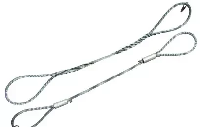 Строп канатный петлевой СКП 16 т  L=6.5 м канат 43 опрессовка купить в Урае