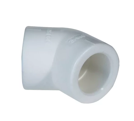 Уголок PP-R 45° 25мм белый (50/650) 45351 купить в Урае