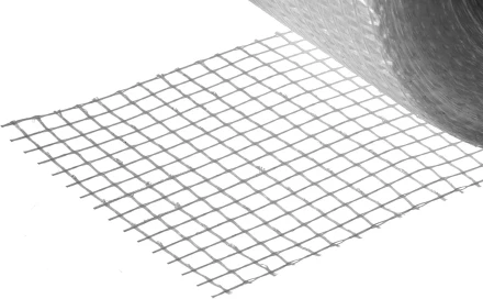 ЗУБР. Сетка армировочная стеклотканевая, самоклеящаяся, 3х3мм, 5см х 130м 12465-05-130 купить в Урае