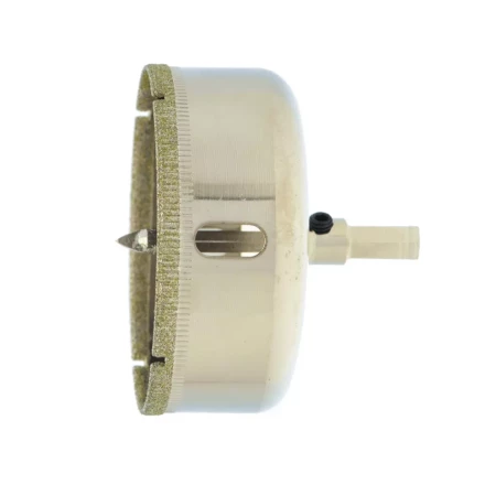 Сверло по керамической плитке и стеклу Сибртех, 70 х 55 мм, шестигранный хвостовик, с центрующим сверлом 72727 купить в Урае