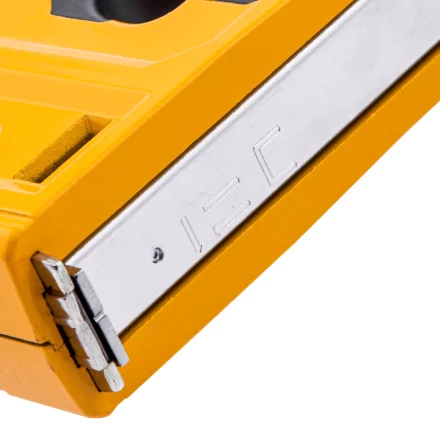 Степлер мебельный Denzel 40215, тип 53 и 13, 6-14мм, тип 140, 10-14мм, тип 300, 15мм, тип 500, 15мм купить в Урае