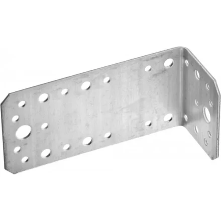 Крепежный уголок ЗУБР &quot;МАСТЕР&quot; асимметричный, 65х50х130мм, 20шт 310155-65 купить в Урае