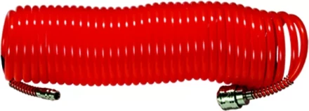 Шланг спиральный воздушный 5 м 18 бар с быстросъемными соединениями  MATRIX 57002 купить в Урае