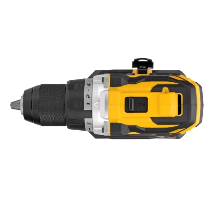 Дрель-шуруповерт аккумуляторная Denzel  BLDL-18-0 26140, бесщет.2 Li-Ion, 18 В купить в Урае