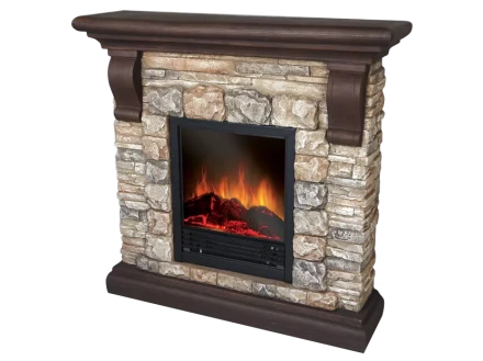 Электрокамин-камин электрический каминокомплект ELECTROLUX EFP/S 2118SDS темный камень купить в Урае