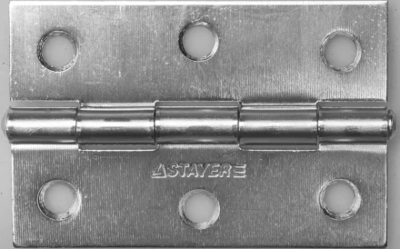 Петля дверная STAYER &quot;MASTER&quot; универсальная, цвет белый цинк, 75мм 37611-75-1 купить в Урае