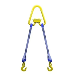 Строп текстильный двухветвевой 2СТ 6.3 т L=5 м SF6 125 мм Звено РТ-3