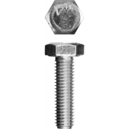 Болт ЗУБР &quot;МАСТЕР&quot; с шестигранной головкой, ГОСТ 7798-70, класс прочности 5.8, оцинкованный, M8x16мм, 5кг 303080-08-016 купить в Урае
