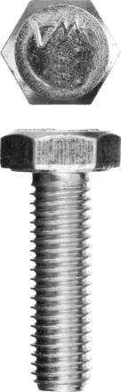 Болт ЗУБР &quot;МАСТЕР&quot; с шестигранной головкой, ГОСТ 7798-70, класс прочности 5.8, оцинкованный, M8x16мм, 5кг 303080-08-016 купить в Урае