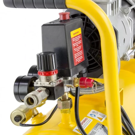 Компрессор безмаслянный Denzel DLS950/24 малошумный 58026 купить в Урае