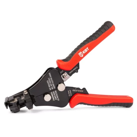 Полуавтоматический стриппер КВТ WS-03 для снятия изоляции с проводов 0.5–6.0 мм с функцией опрессовки и модулем резки CutPro (101542) купить в Урае