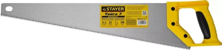 Ножовка универсальная (пила) &quot;Тайга-7&quot;, 500мм,7TPI, закаленный зуб, рез вдоль и поперек волокон, для средн заготовок, фанеры, ДСП,МДФ, STAYER 15050-50_z02 купить в Урае